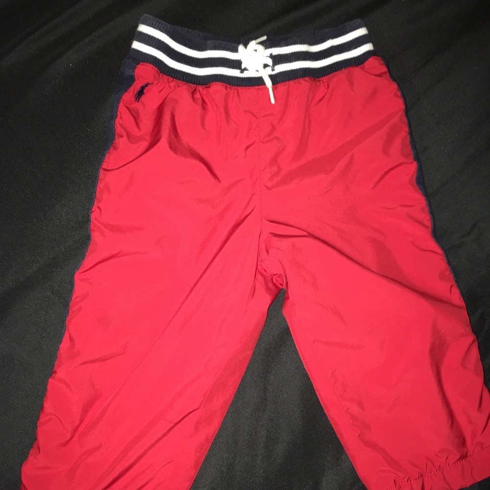 Ralph Lauren sweats.